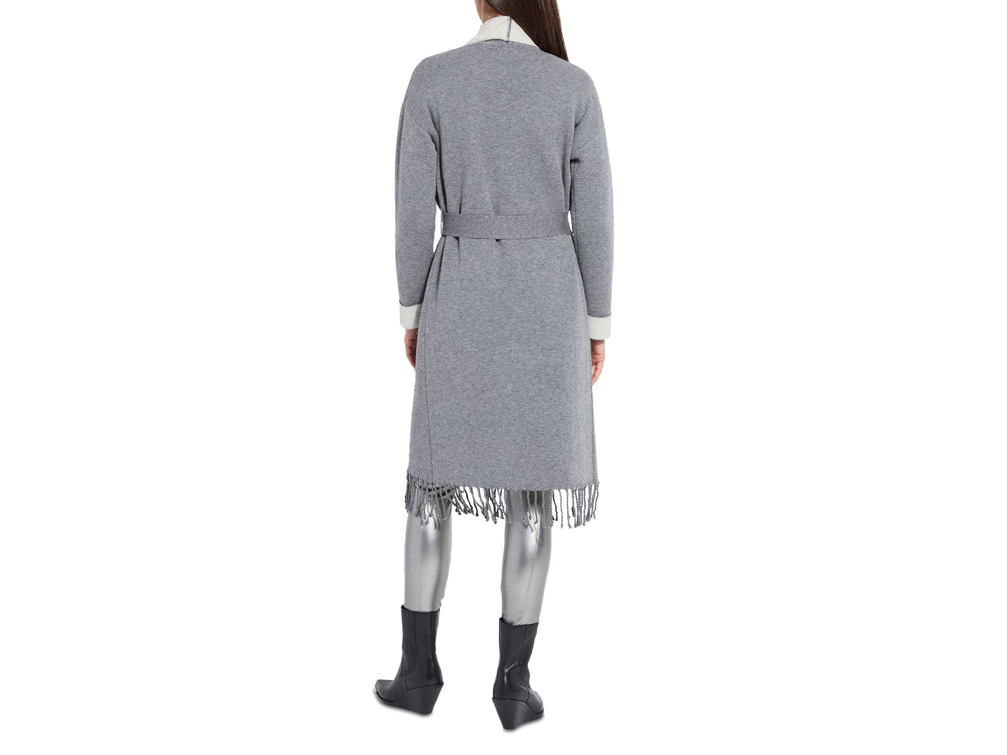 Juliette V Neck Cardigan Sweater Coat — Image 5