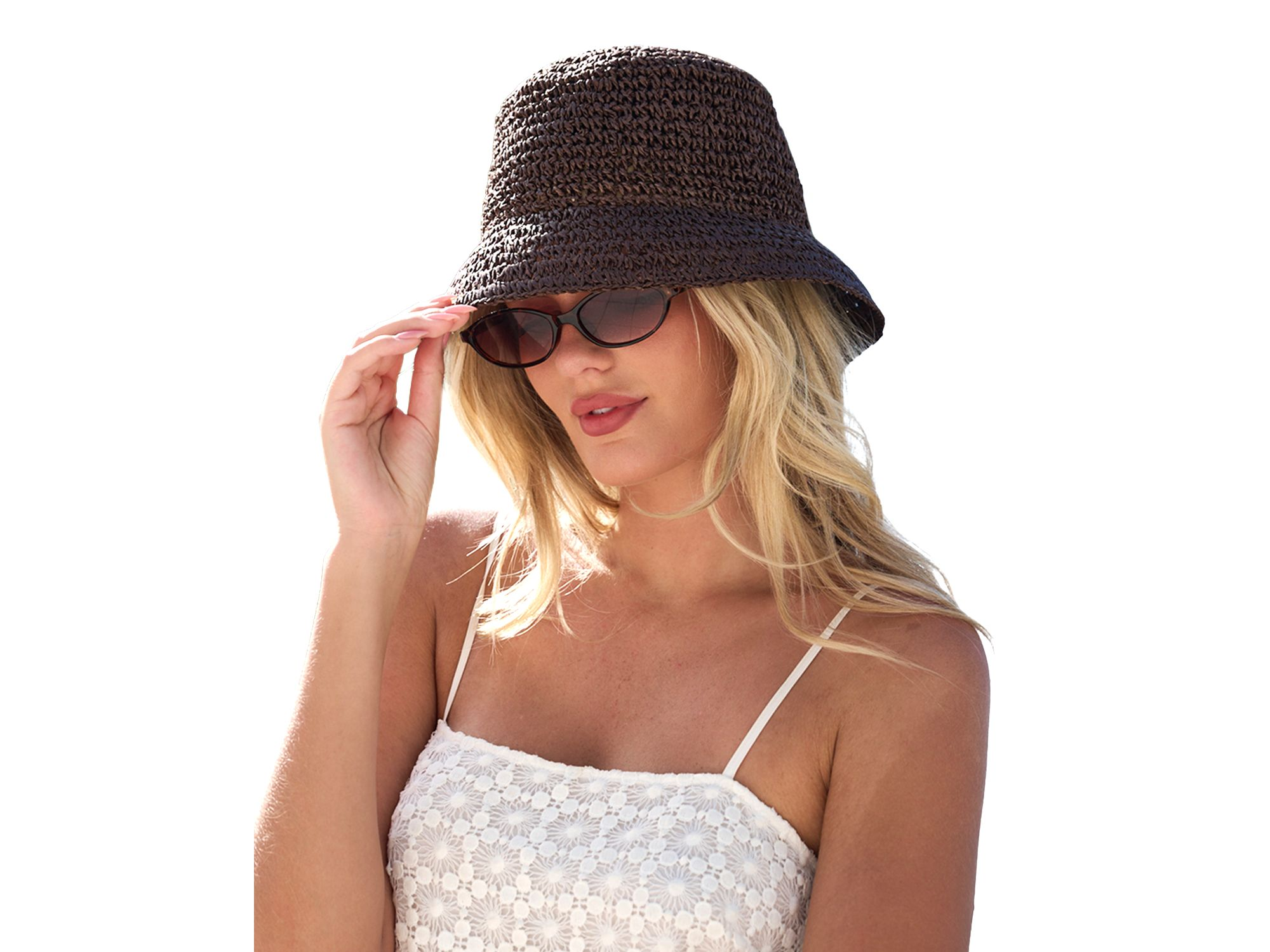Autumn Straw Bucket Hat — Image 6