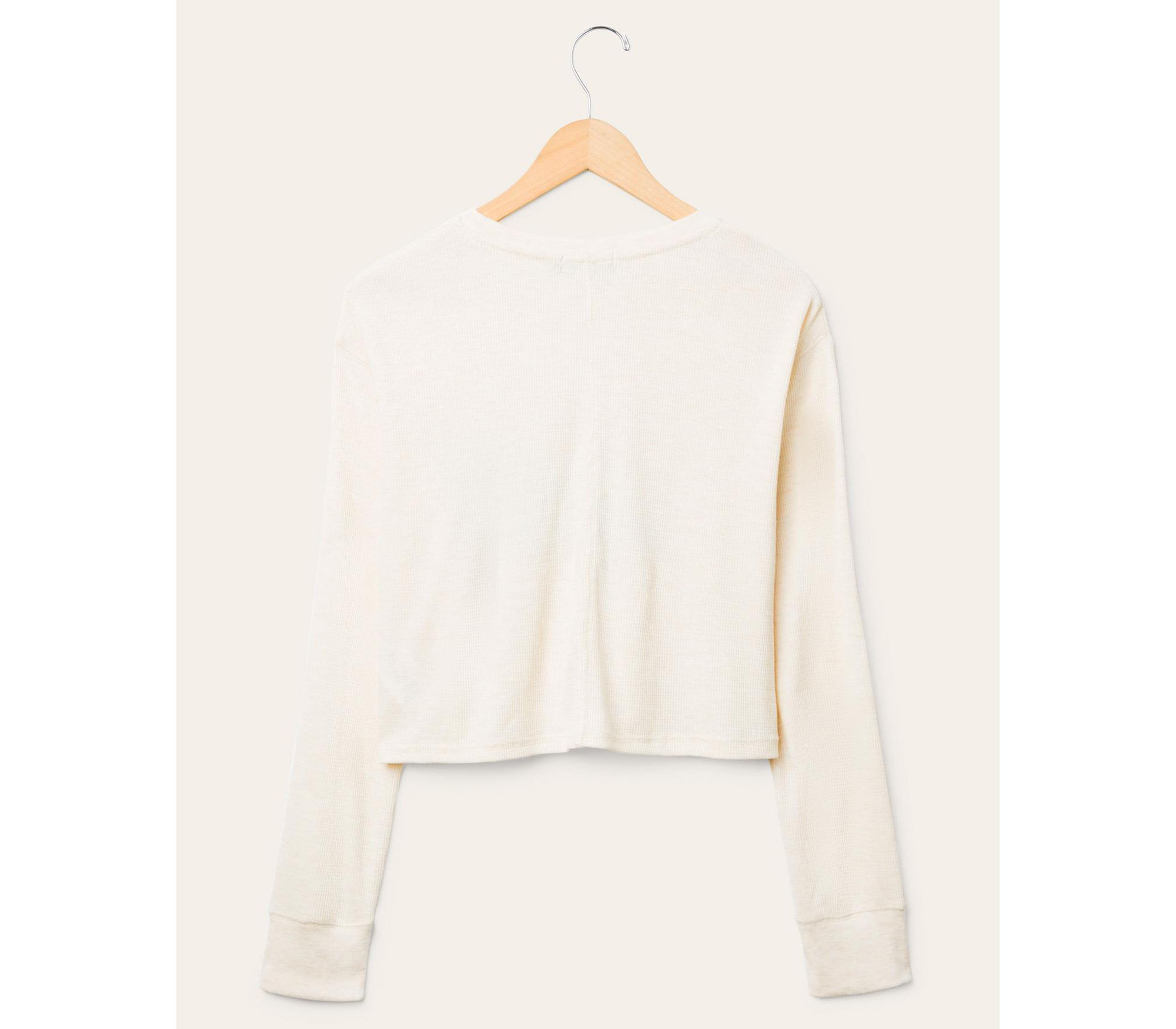 Women's NFL Denver Broncos Slant Crop Thermal — Image 3