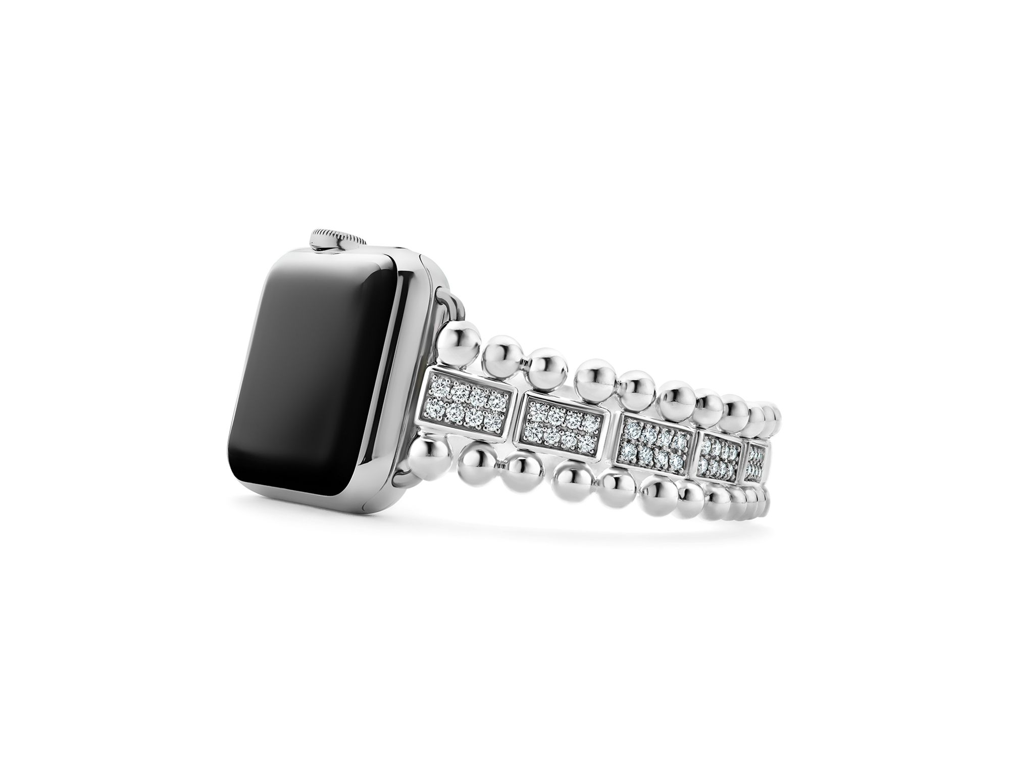 Smart Caviar Diamond Apple™ Watch Bracelet, 38-44mm — Image 6