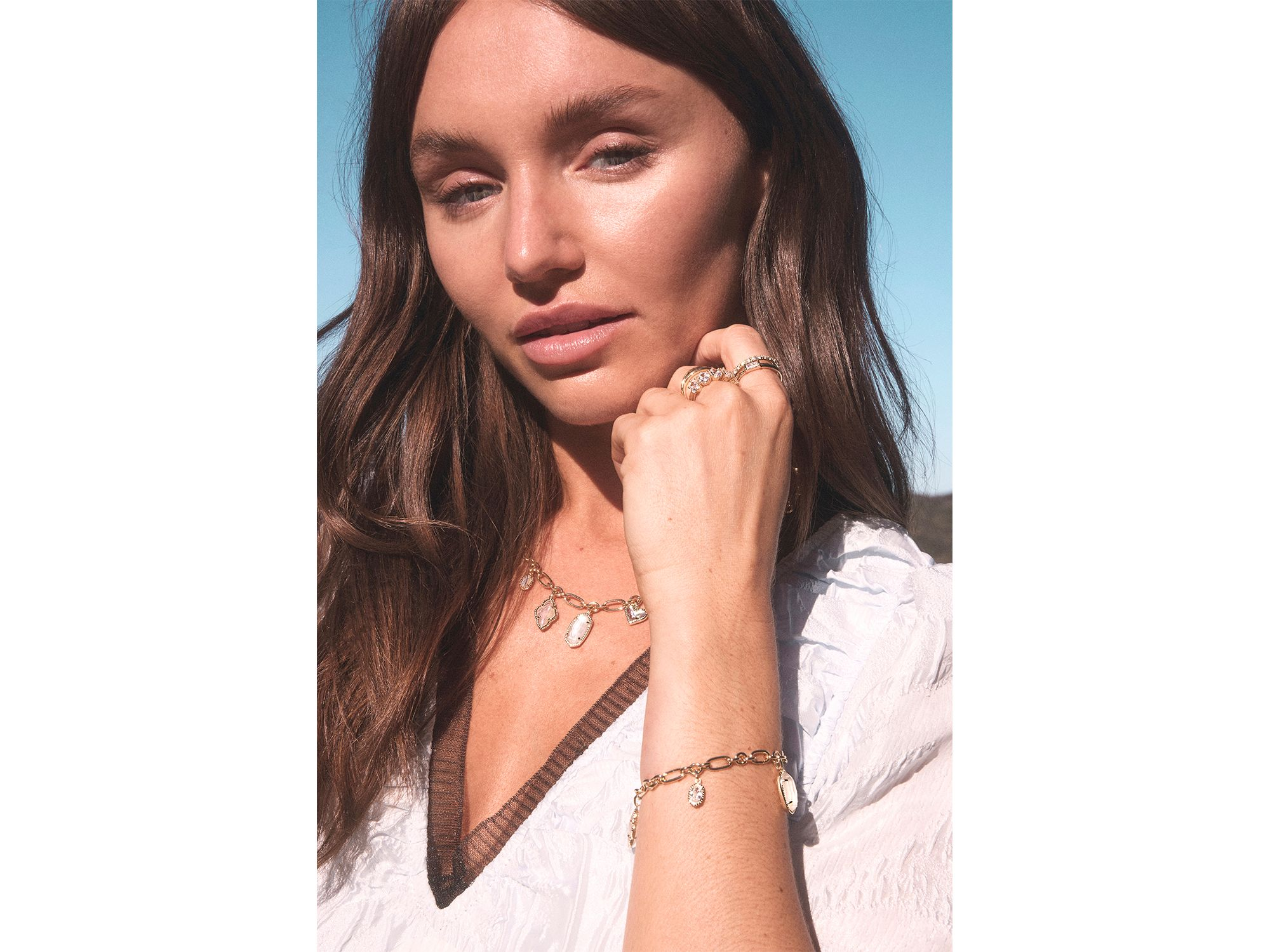 Icon Charm Necklace, 19" — Image 3