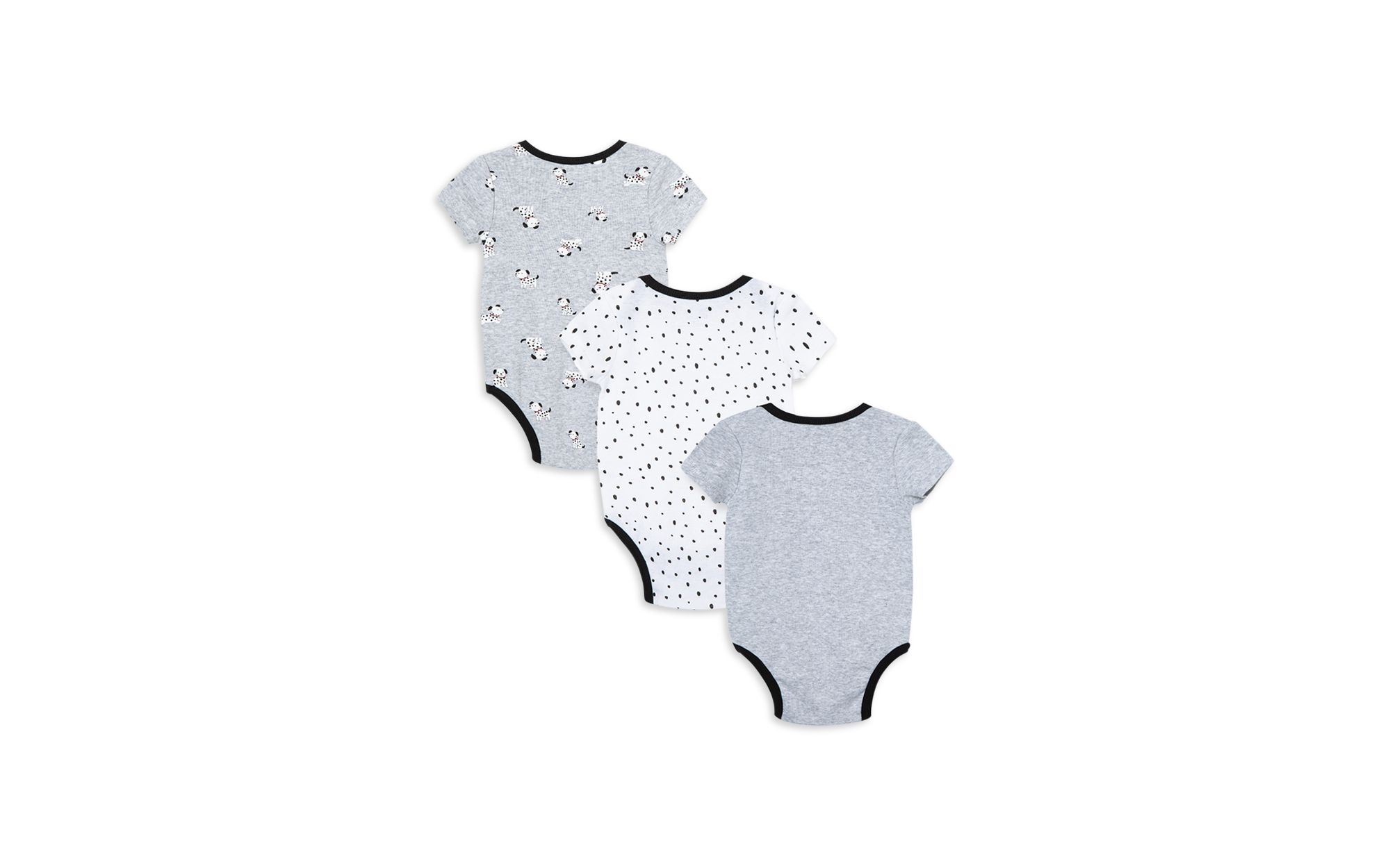 Boys' Dalmatian Bodysuits, 3 Pack - Baby — Image 5