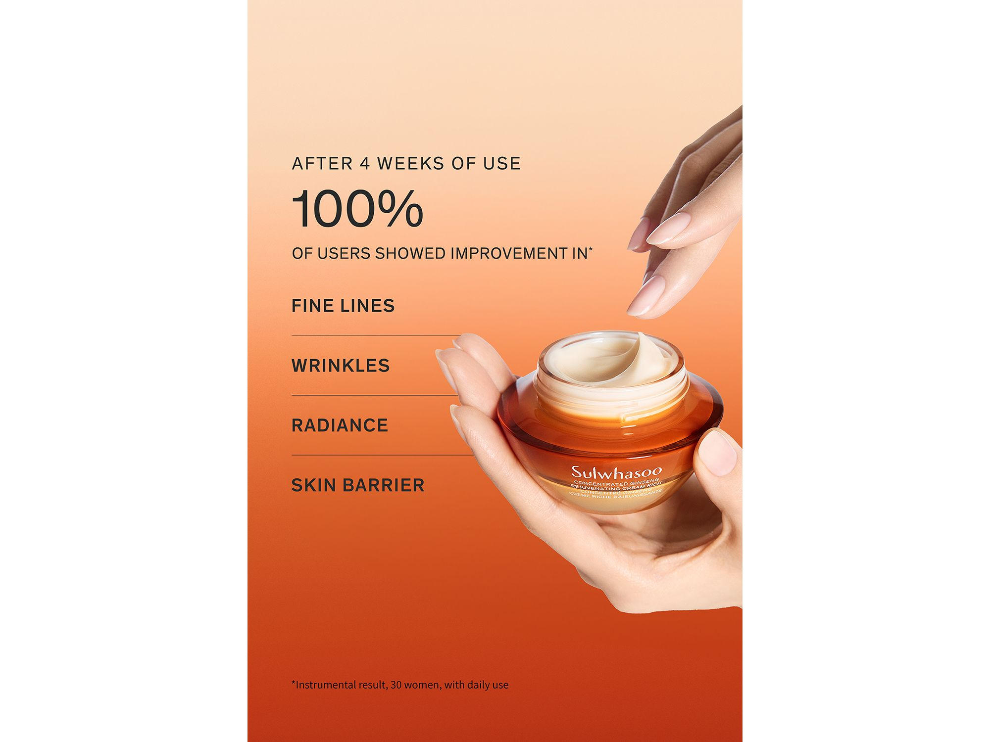Concentrated Ginseng Rejuvenating Cream Rich 1.7 oz. — Image 4