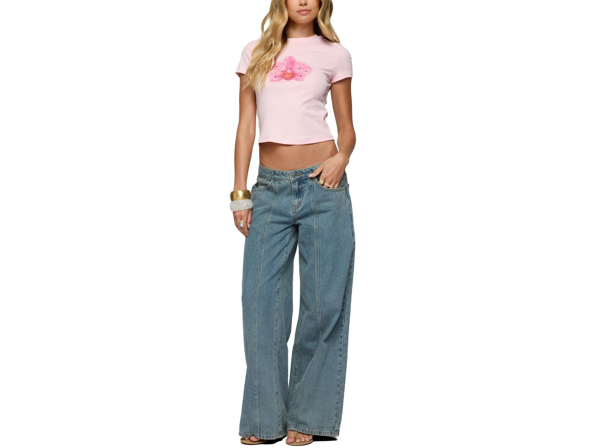Orchid Gemstone T Shirt — Image 3
