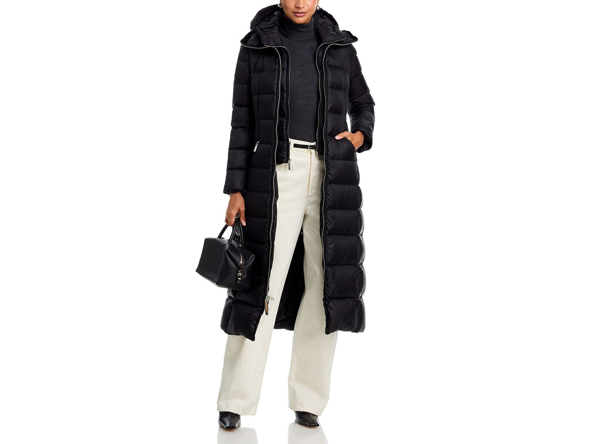 Greta Long Down Coat — Image 3