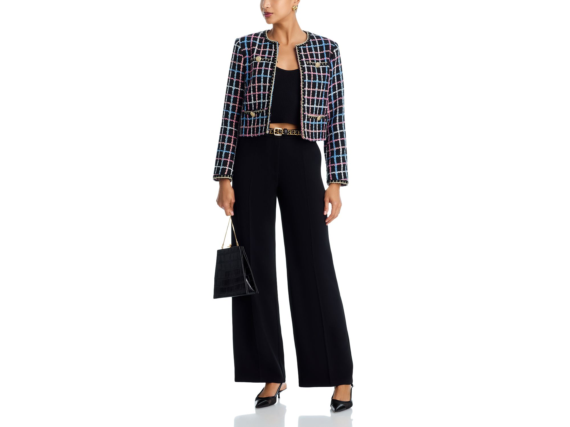 Wide Leg Trousers - Exclusive — Image 3