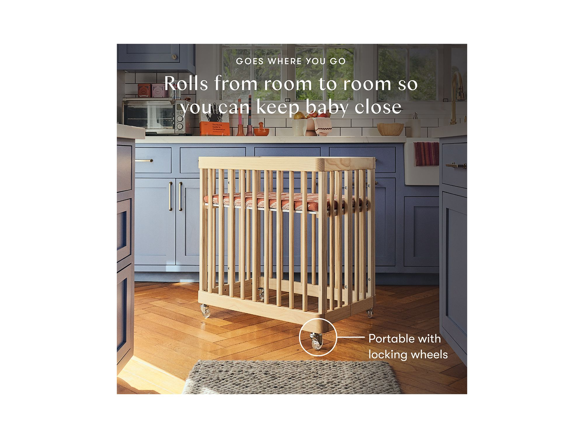 Pogo 8 in 1 Convertible Crib with All Stages Conversion Kits — Image 9