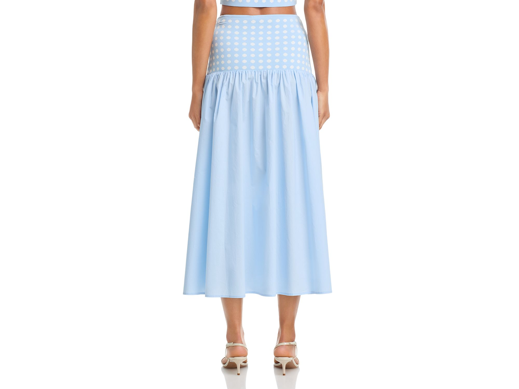 Polka Dot Midi Skirt - Exclusive — Image 3