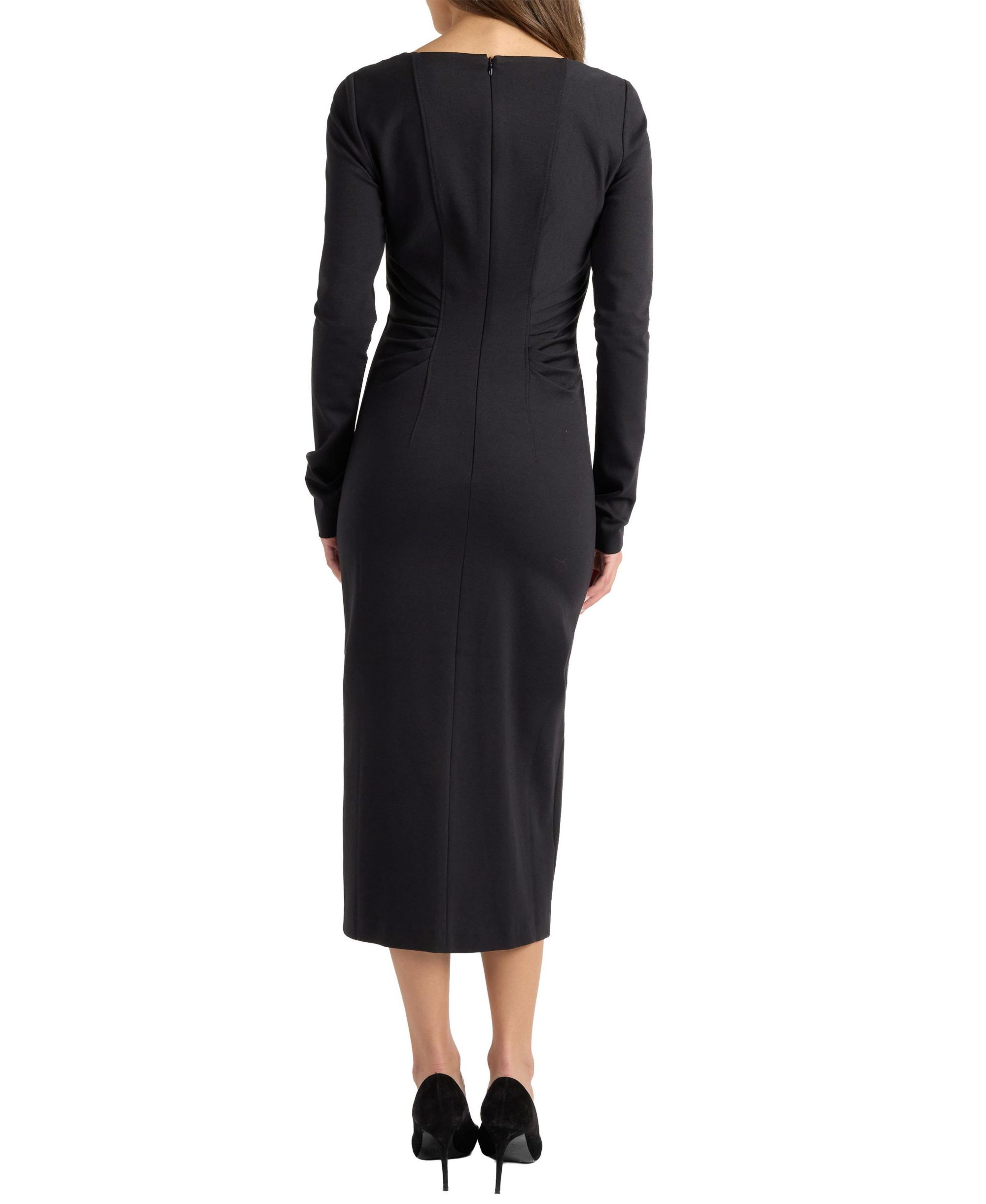 Willa Long Sleeve Midi Dress — Image 3