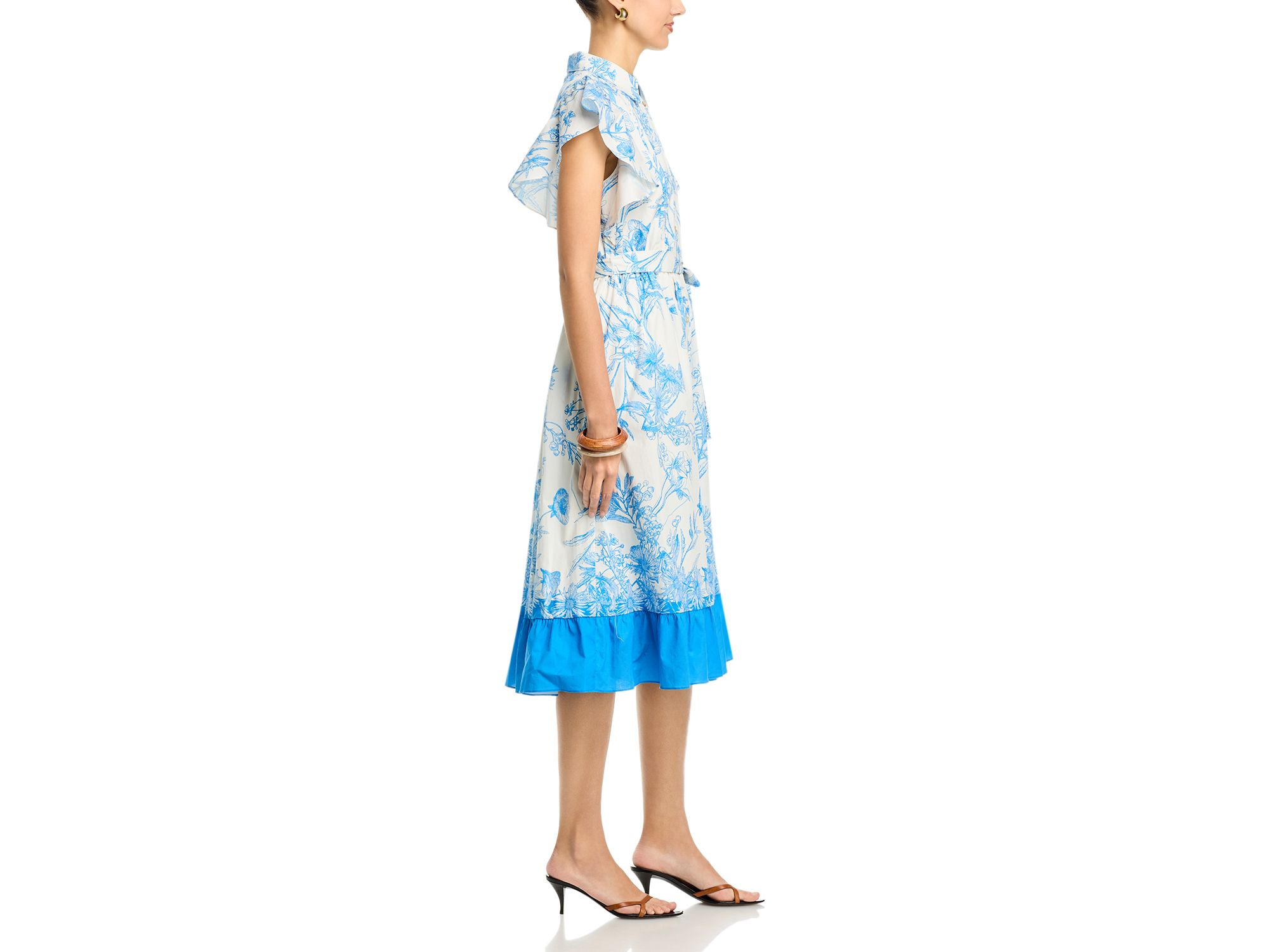 Flutter Sleeve Midi Dress — Image 4