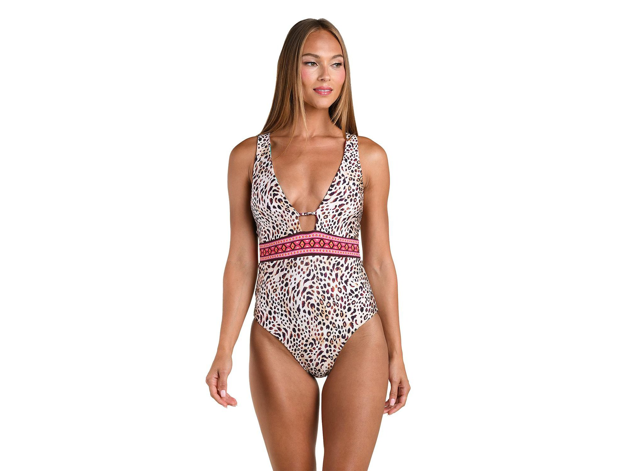 Paradise Heat Reversible V Plunge One Piece — Image 3