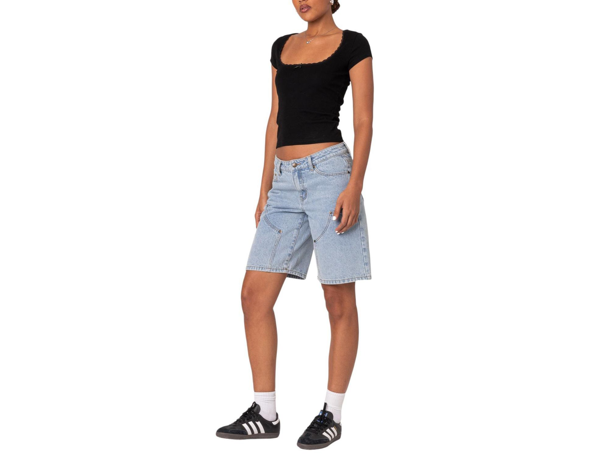 Priscilla Lace Trim T-Shirt — Image 3
