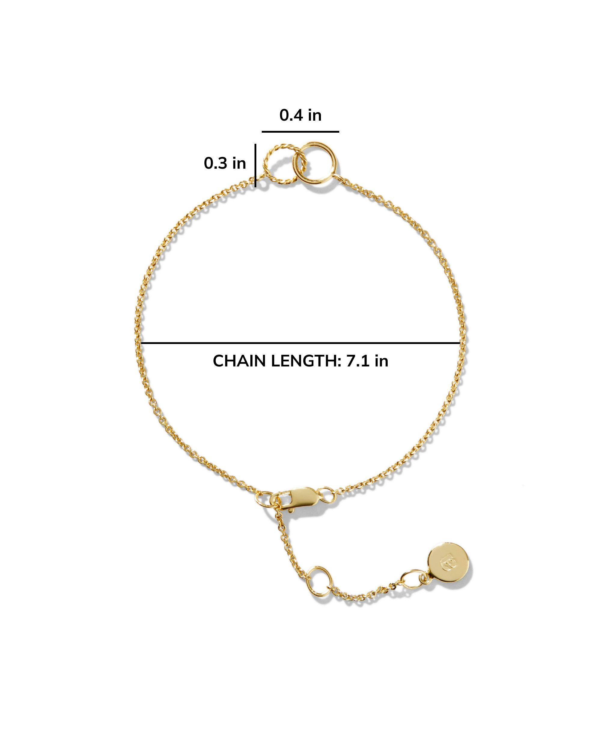 Jill Interlocking Circles Bracelet — Image 4