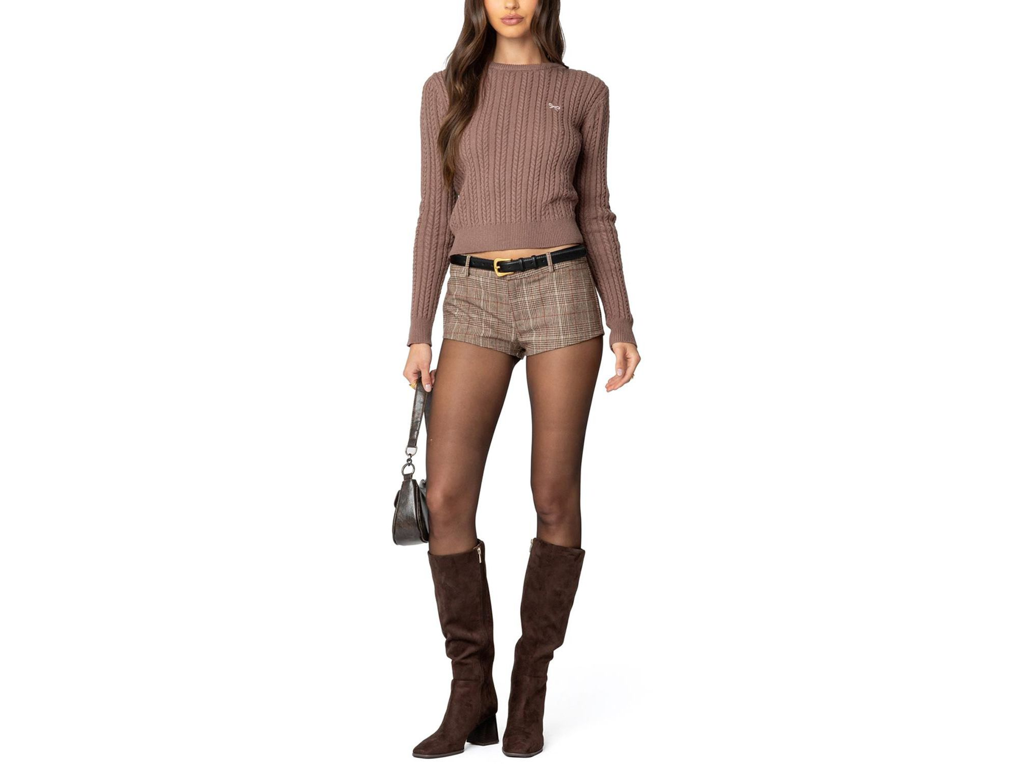 Beverly Bow Cable Knit Sweater — Image 3