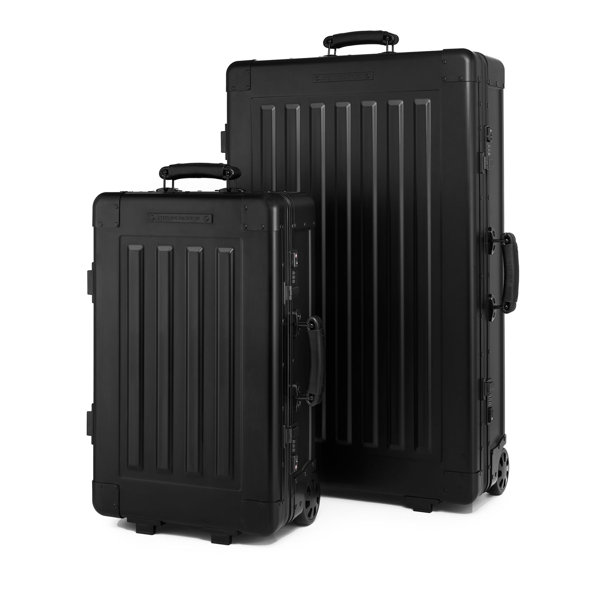 2 Wheel Aluminum XL Checked Suitcase, 80L — Image 6