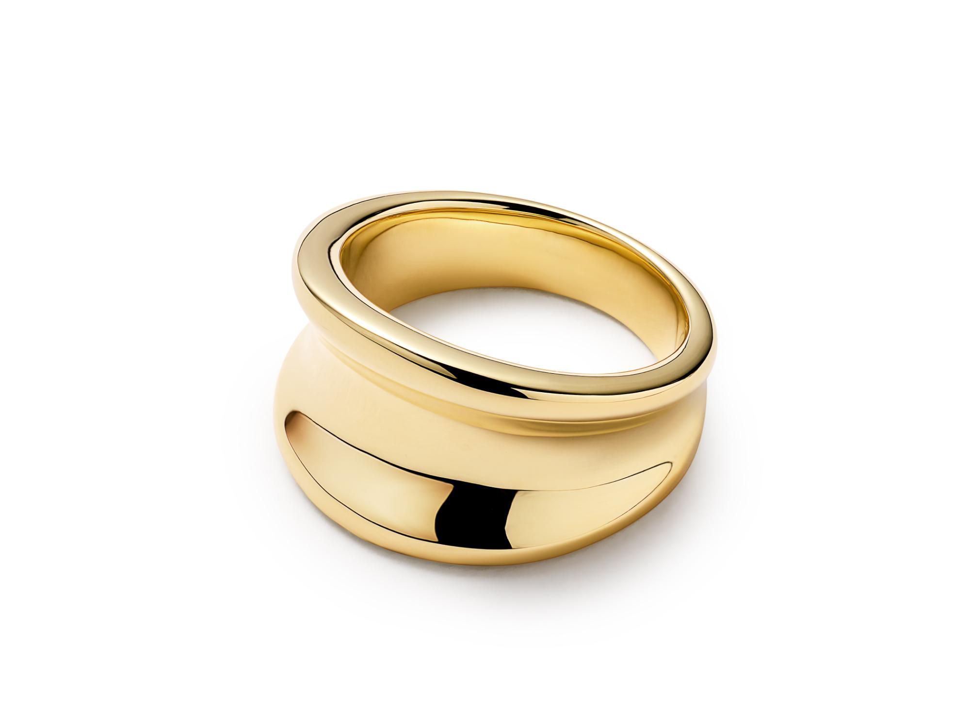 Wade Gold Band Ring — Image 5