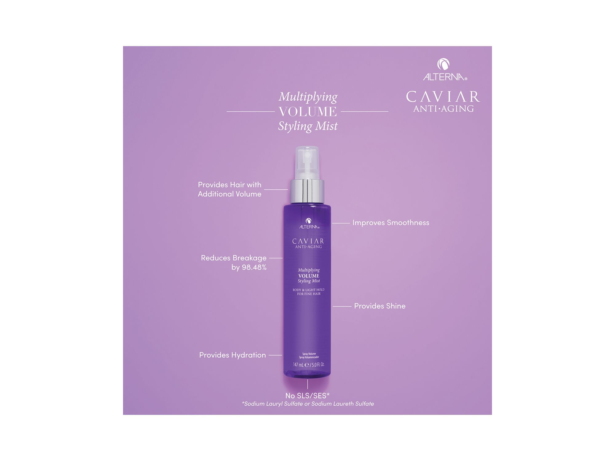 Caviar Anti-Aging Multiplying Volume Styling Mist 5 oz. — Image 5