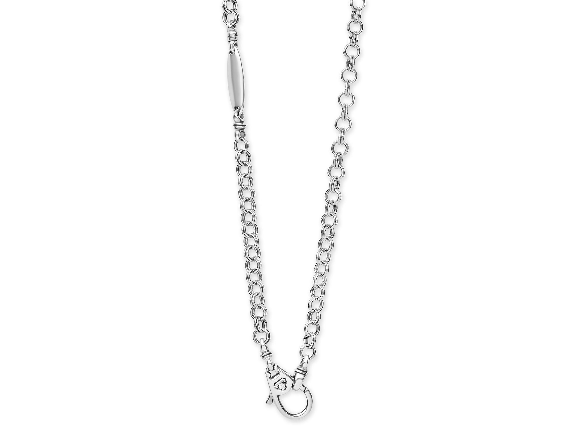Men's Sterling Anthem High Jinks Link Chain Necklace, 22" — Image 3
