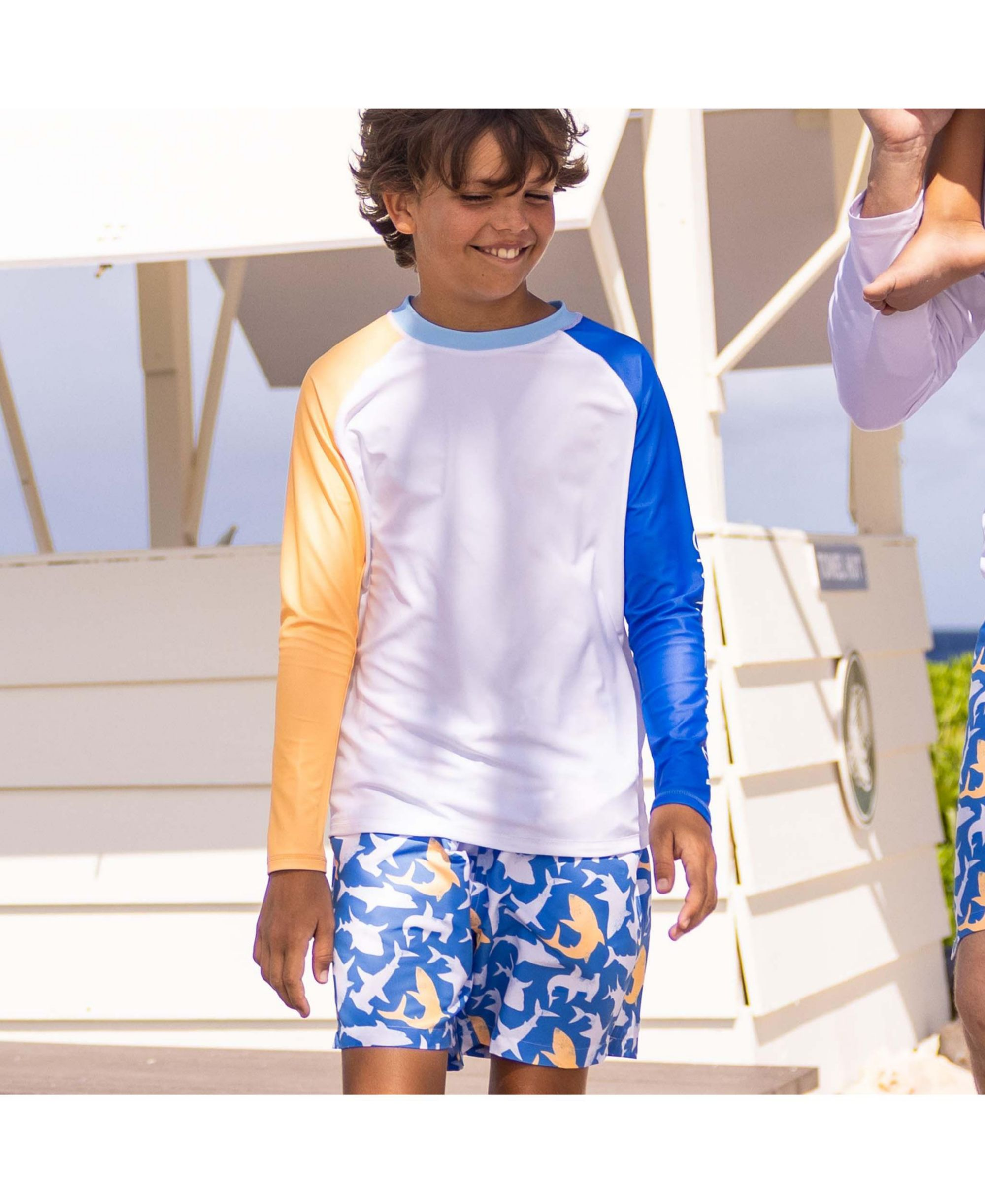 Boys' Shark Squad Swim Short - Little Kid, Big Kid — Image 4