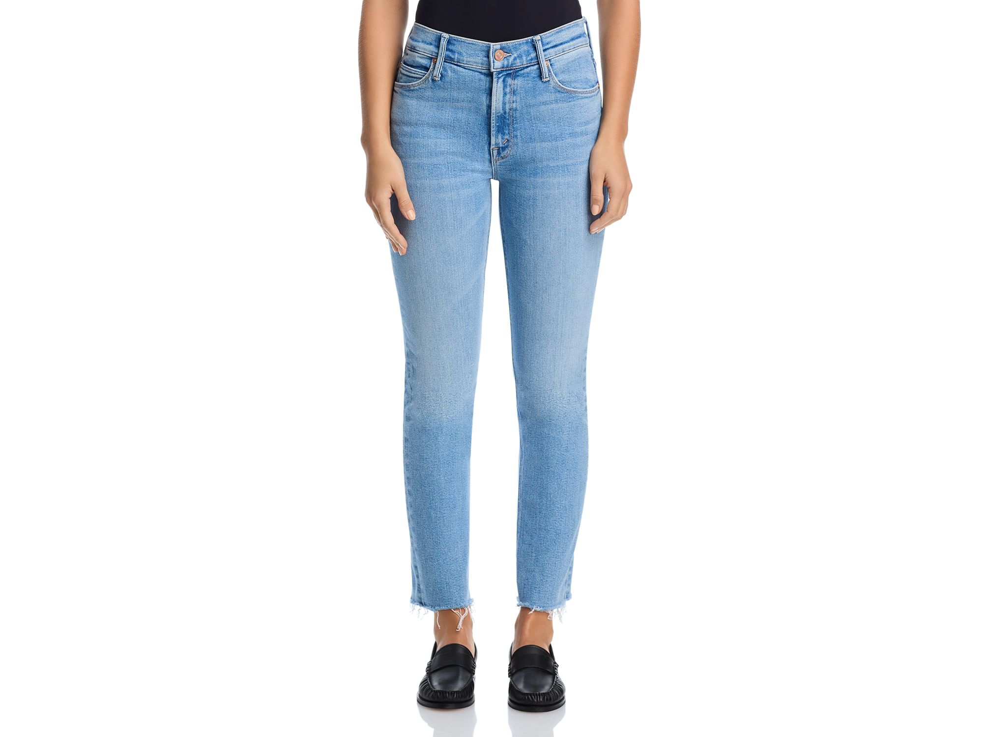 Lil Mid Rise Dazzler Ankle Jeans in Blessing In Disguise — Image 5