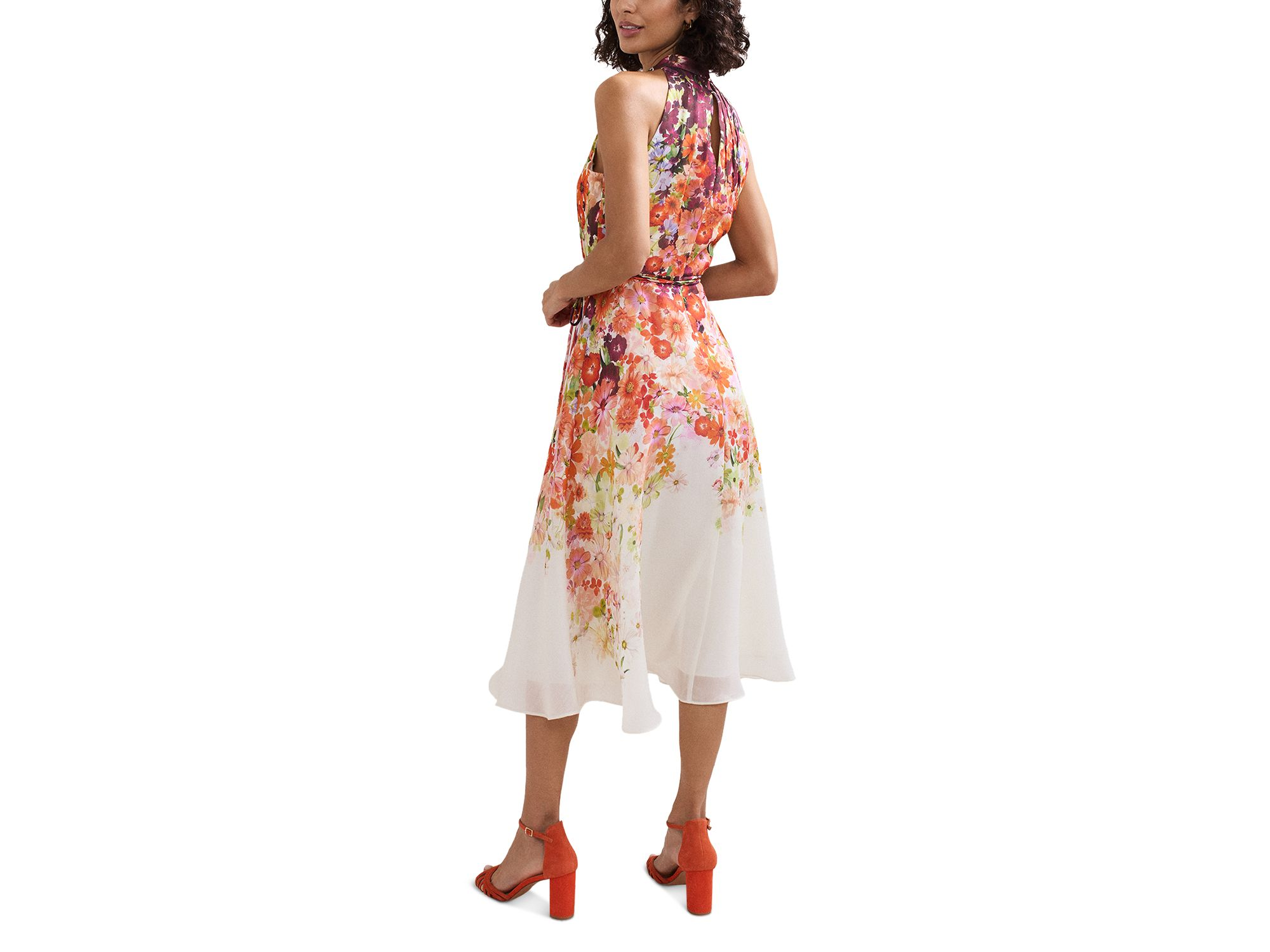Bethany Floral Print Dress — Image 7