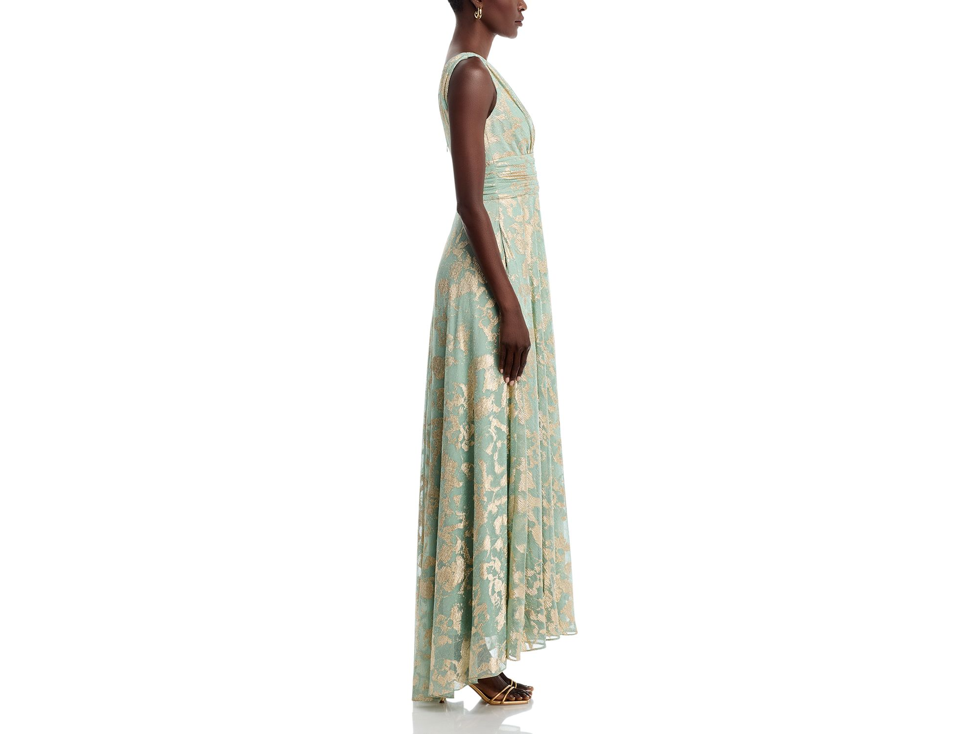 Crinkle Foil Dress - Exclusive — Image 4