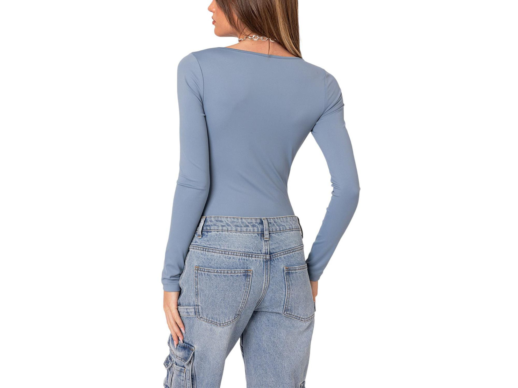 Joanna Square Neck Bodysuit — Image 3
