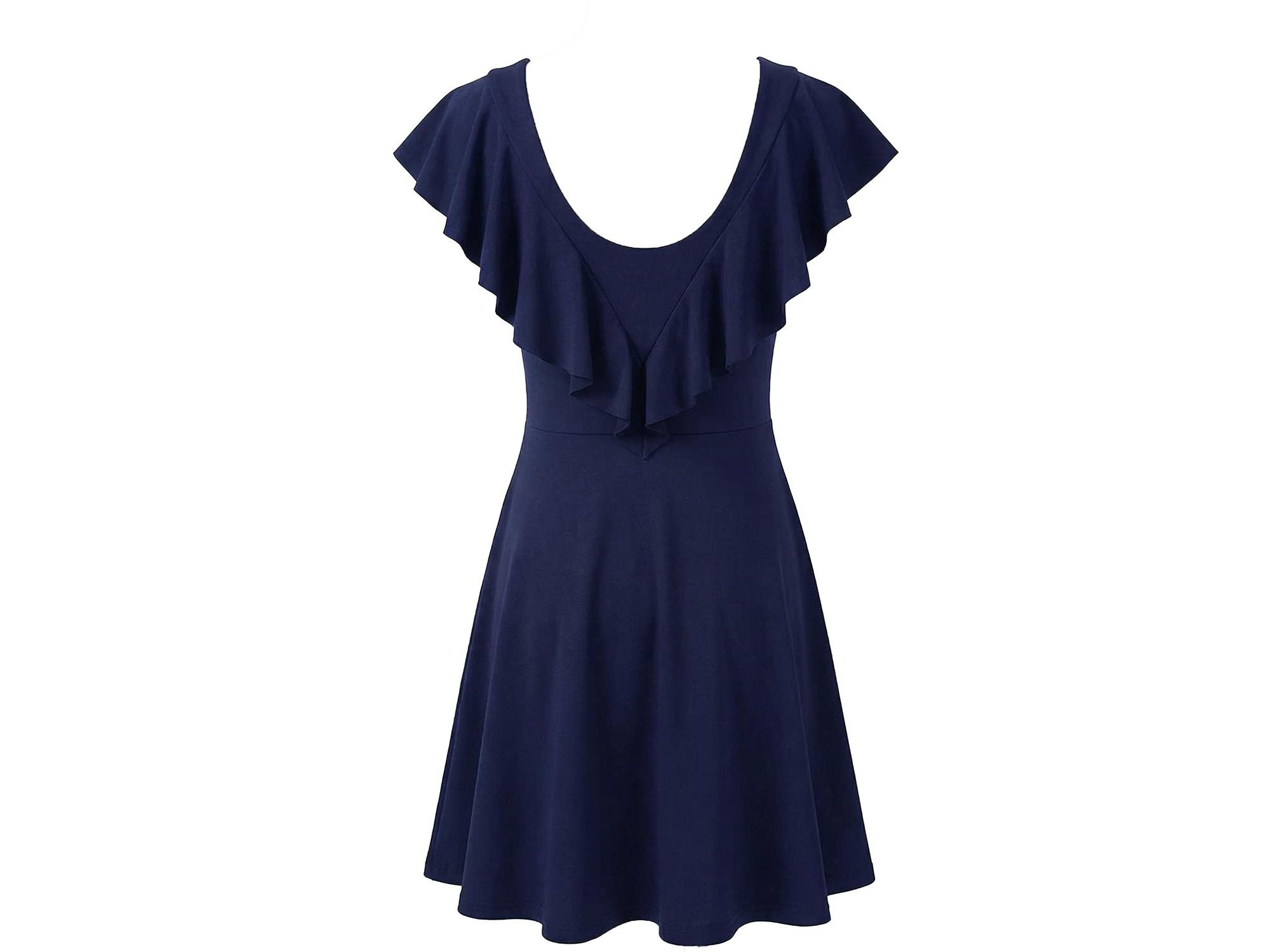 Girls' Flutter Sleeve Dress - Big Kid — Image 4