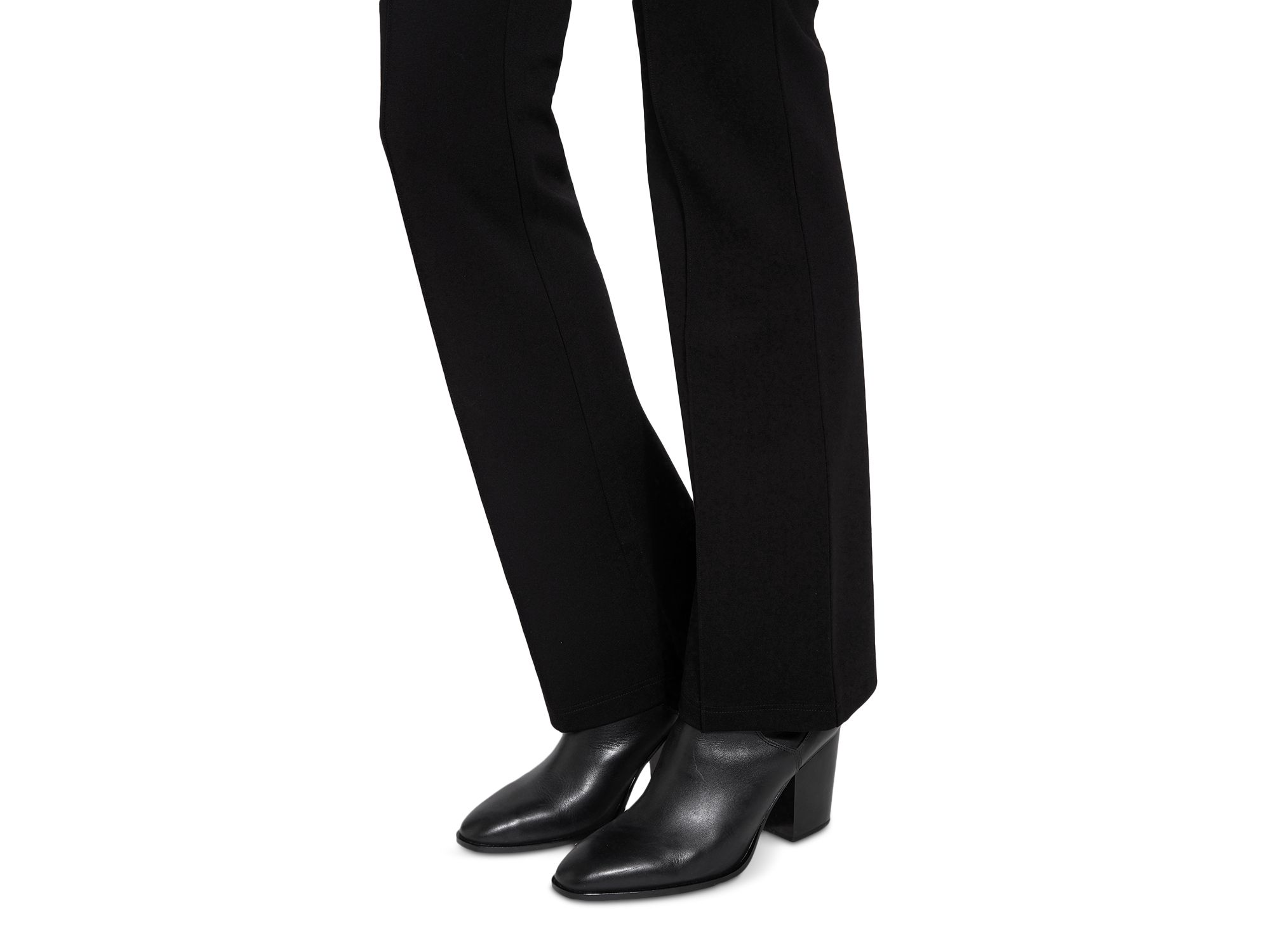 Elysse Wide-Leg Ponte Pants — Image 4