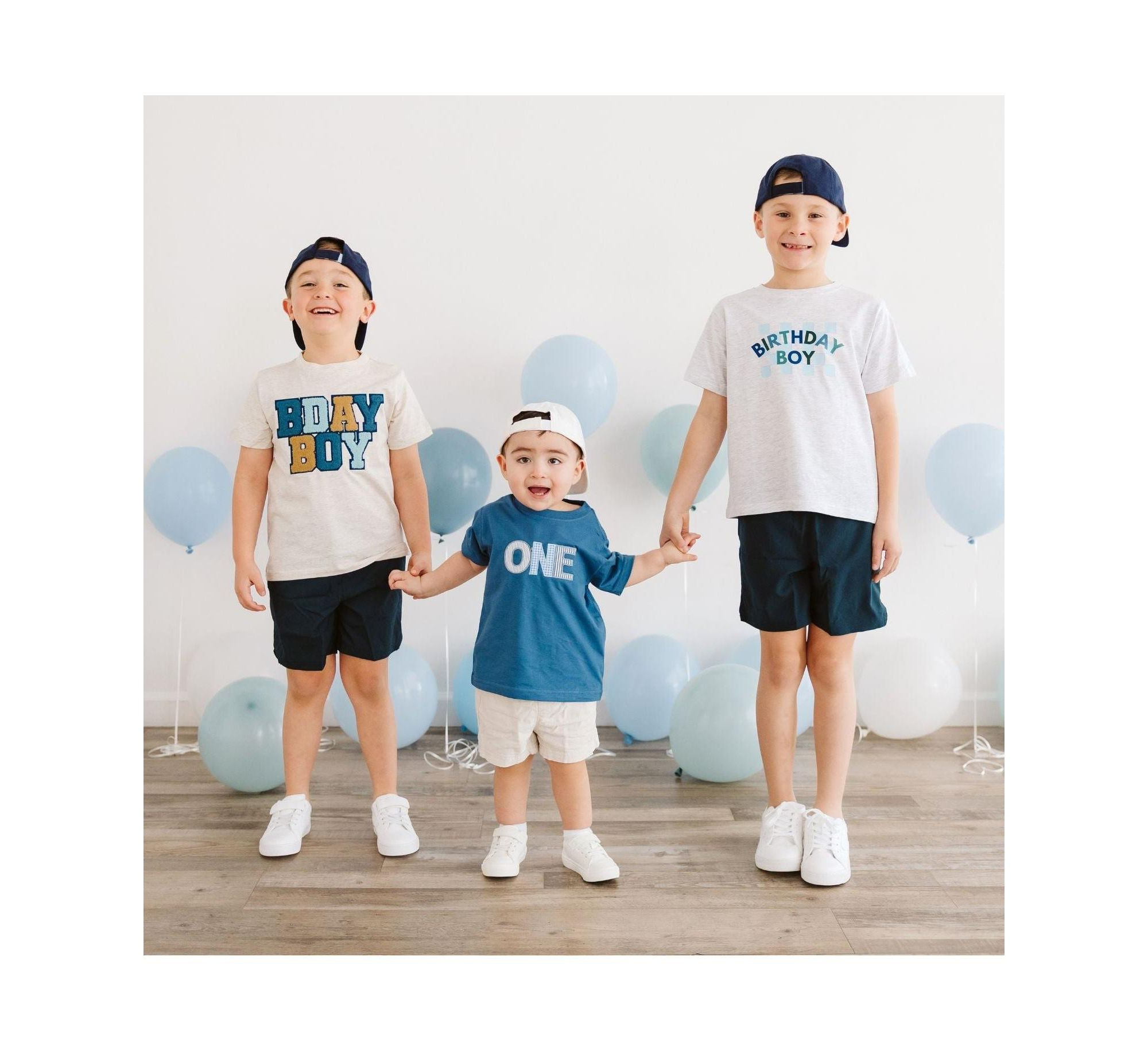 Boys' One Patchwork Patch Short Sleeve T-Shirt - Baby — Image 3