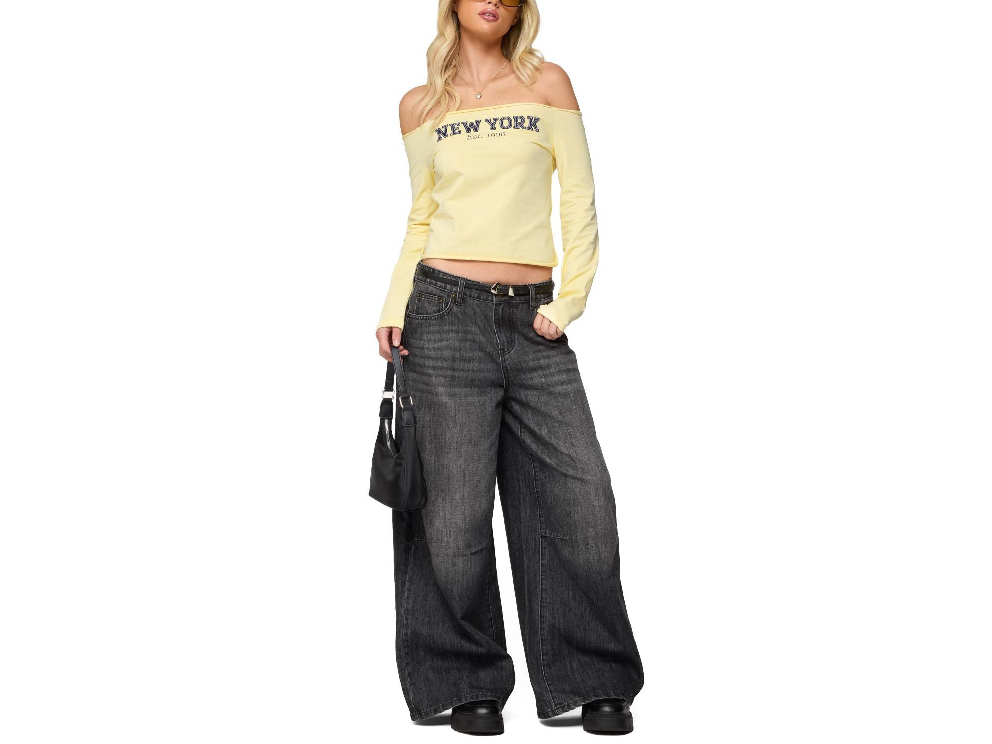 New York Babe Off Shoulder Top — Image 4