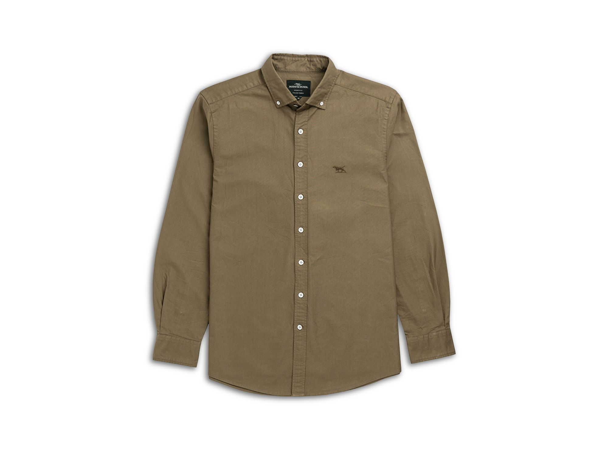 Gunn Oxford Long Sleeve Slim Fit Shirt — Image 4