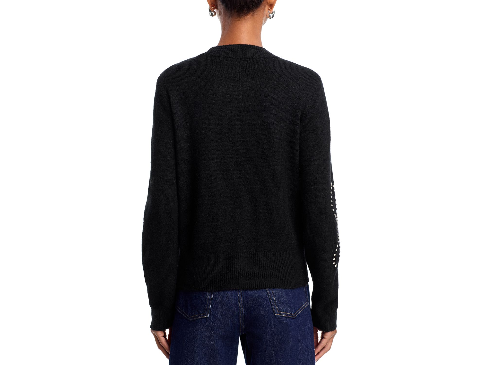 Rhinestone Bow Sweater - Exclusive — Image 3