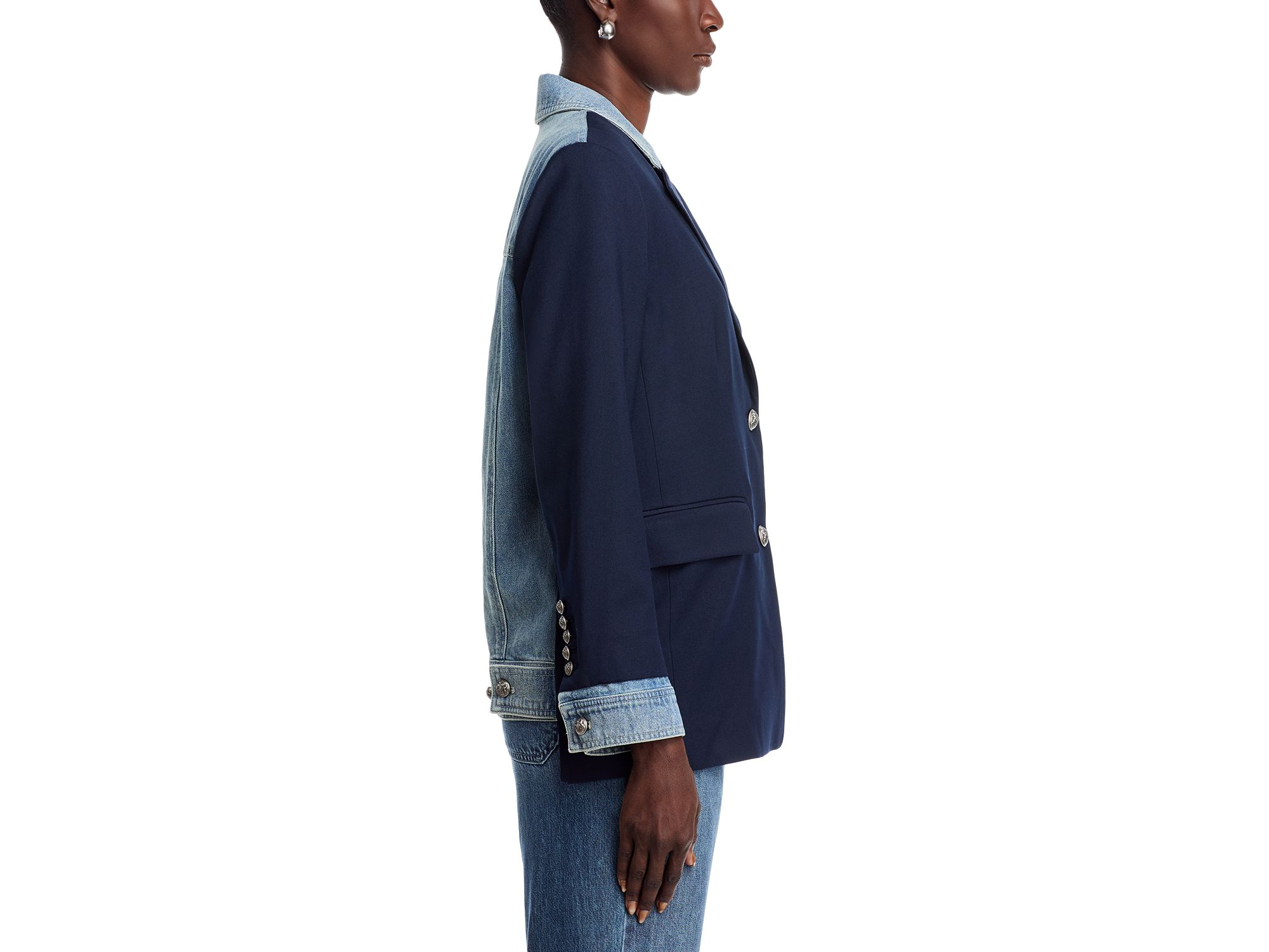 Silva Mixed Media Jacket — Image 5