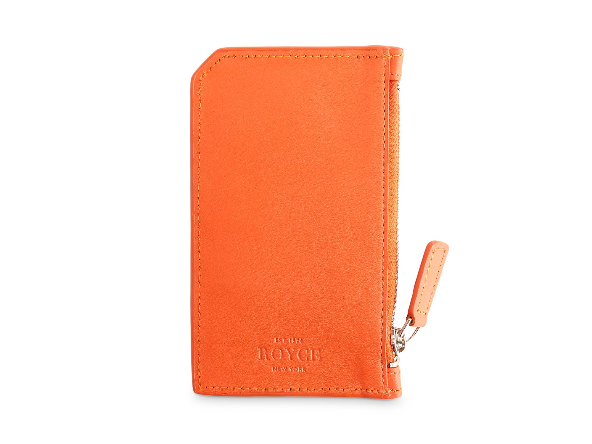 Leather Zipper Credit Card Case — Image 3