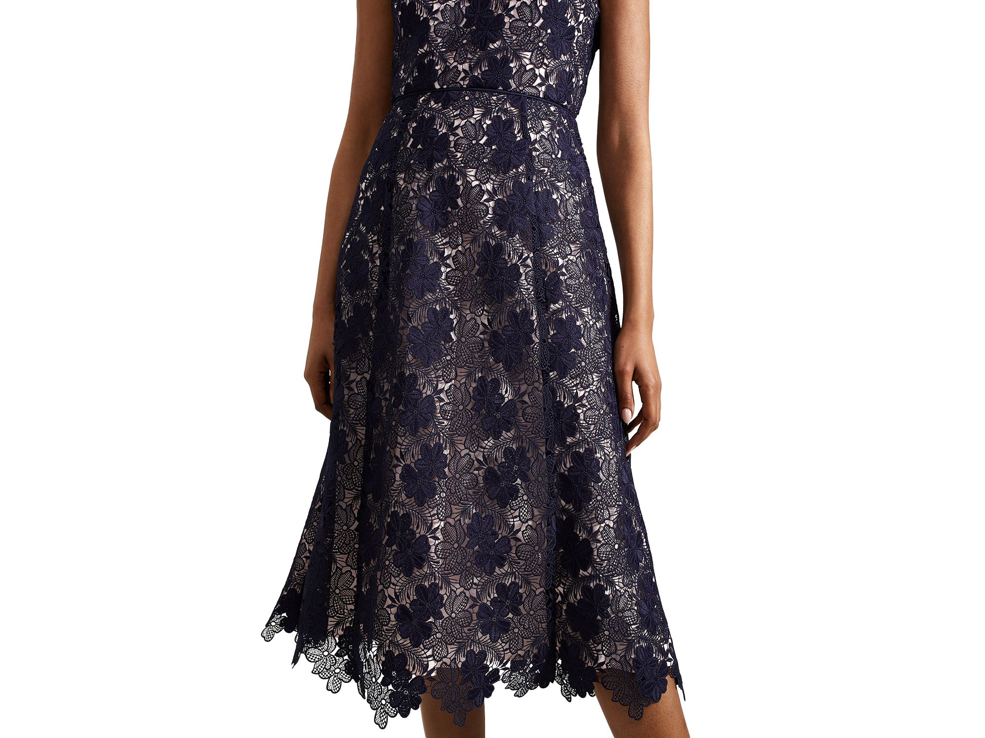 Hannah Lace Midi Dress — Image 3