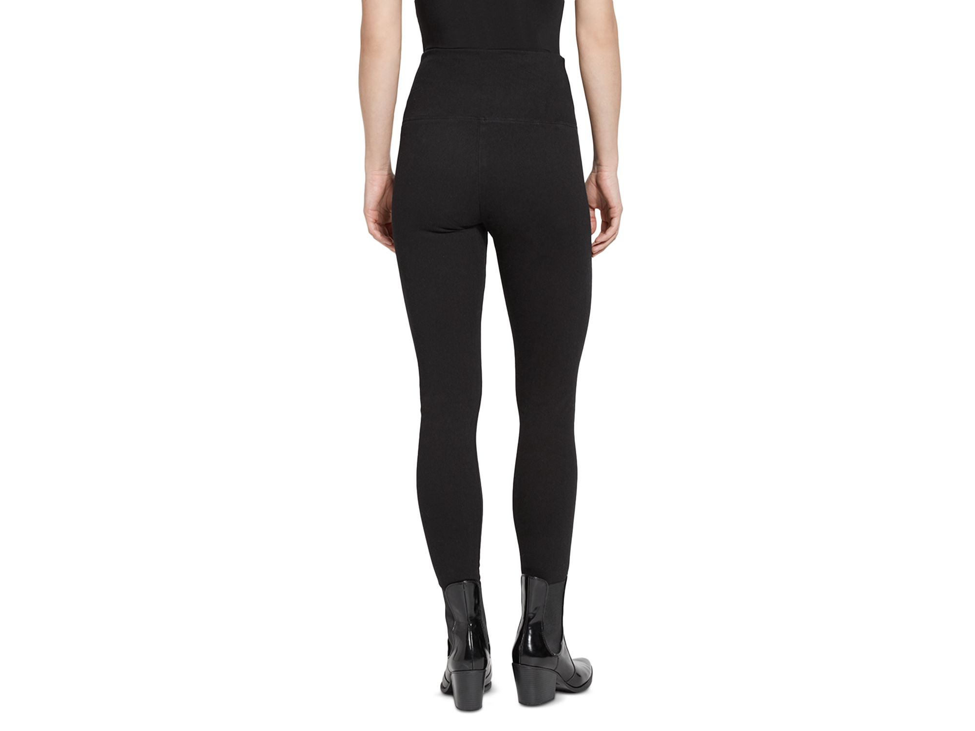 High Waist Denim Leggings — Image 4