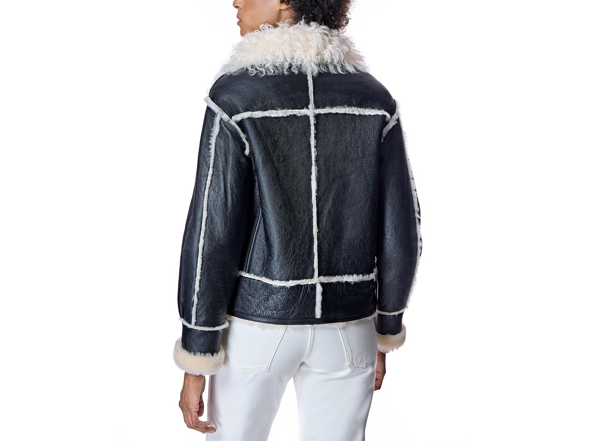 Nappa Finish Shearling Jacket — Image 3