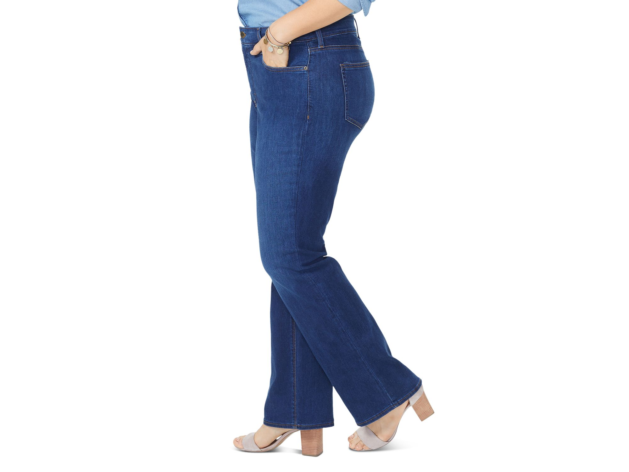Barbara High Rise Bootcut Jeans — Image 3