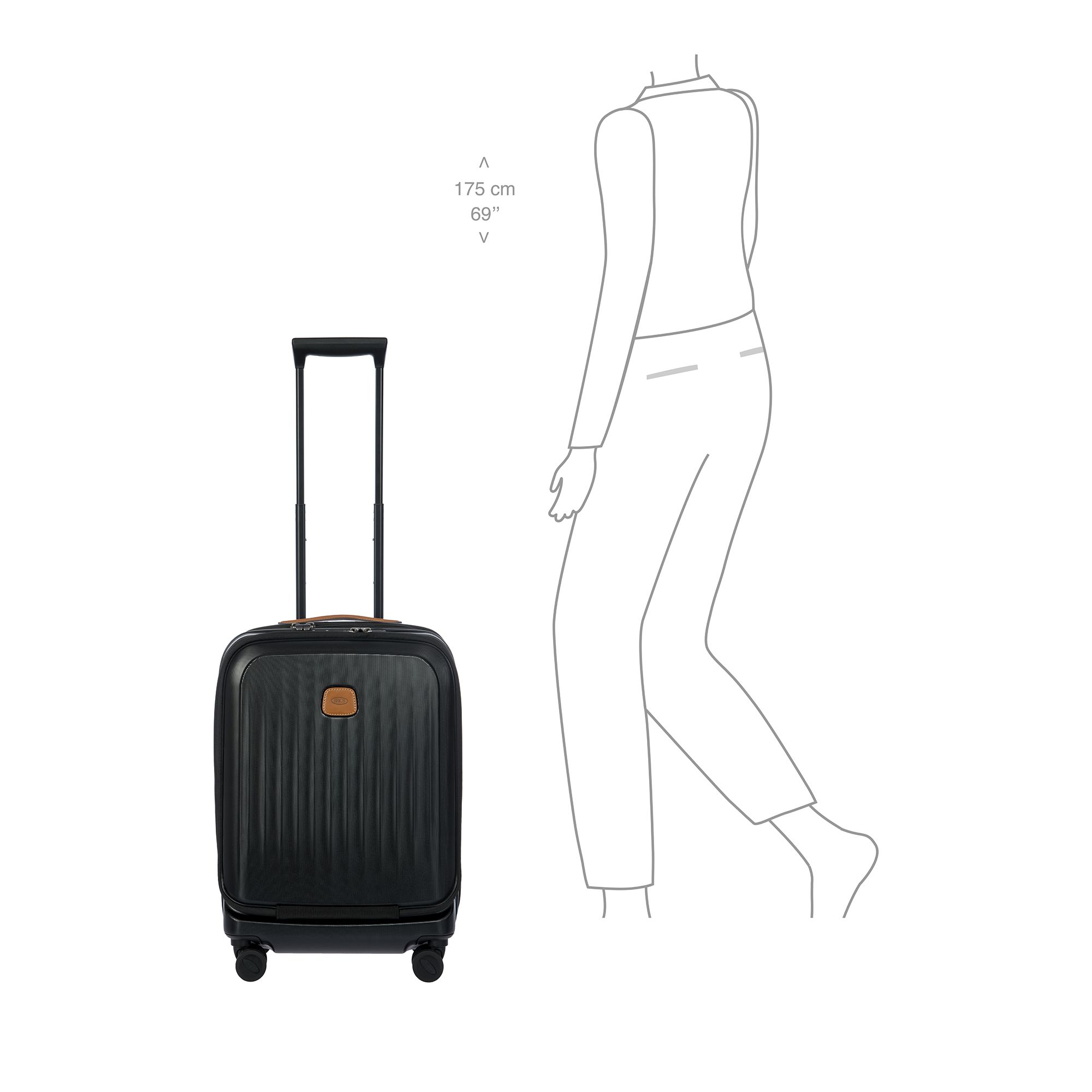 Taormina 21" Expandable Pocket Spinner Suitcase — Image 11