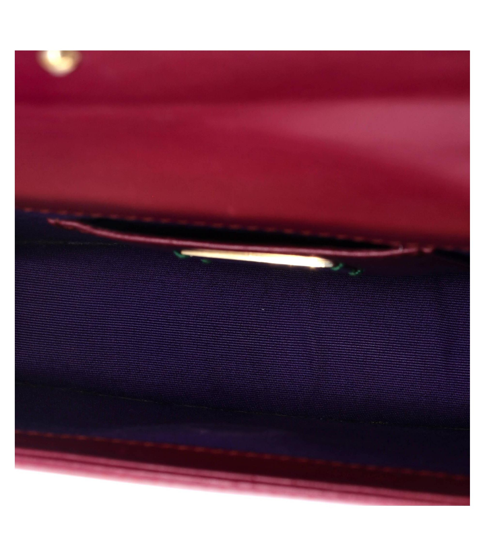 Serpenti Forever Square Shoulder Bag Leather and Stingray — Image 3