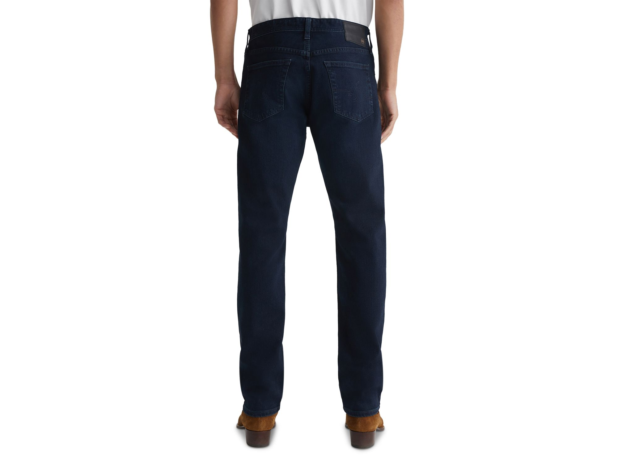 Graduate Tailored Straight Fit Jeans in Bundled Blue — Image 4