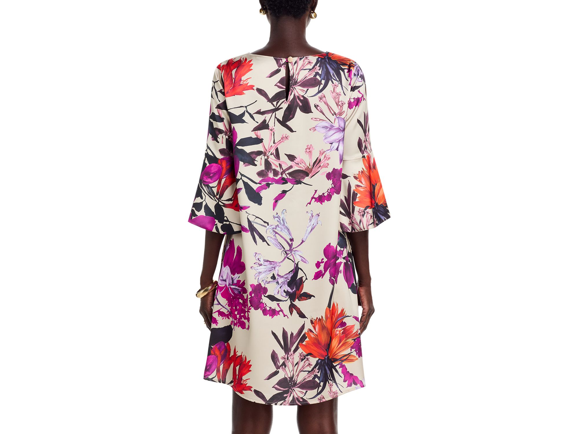 Bella Satin Dress — Image 3
