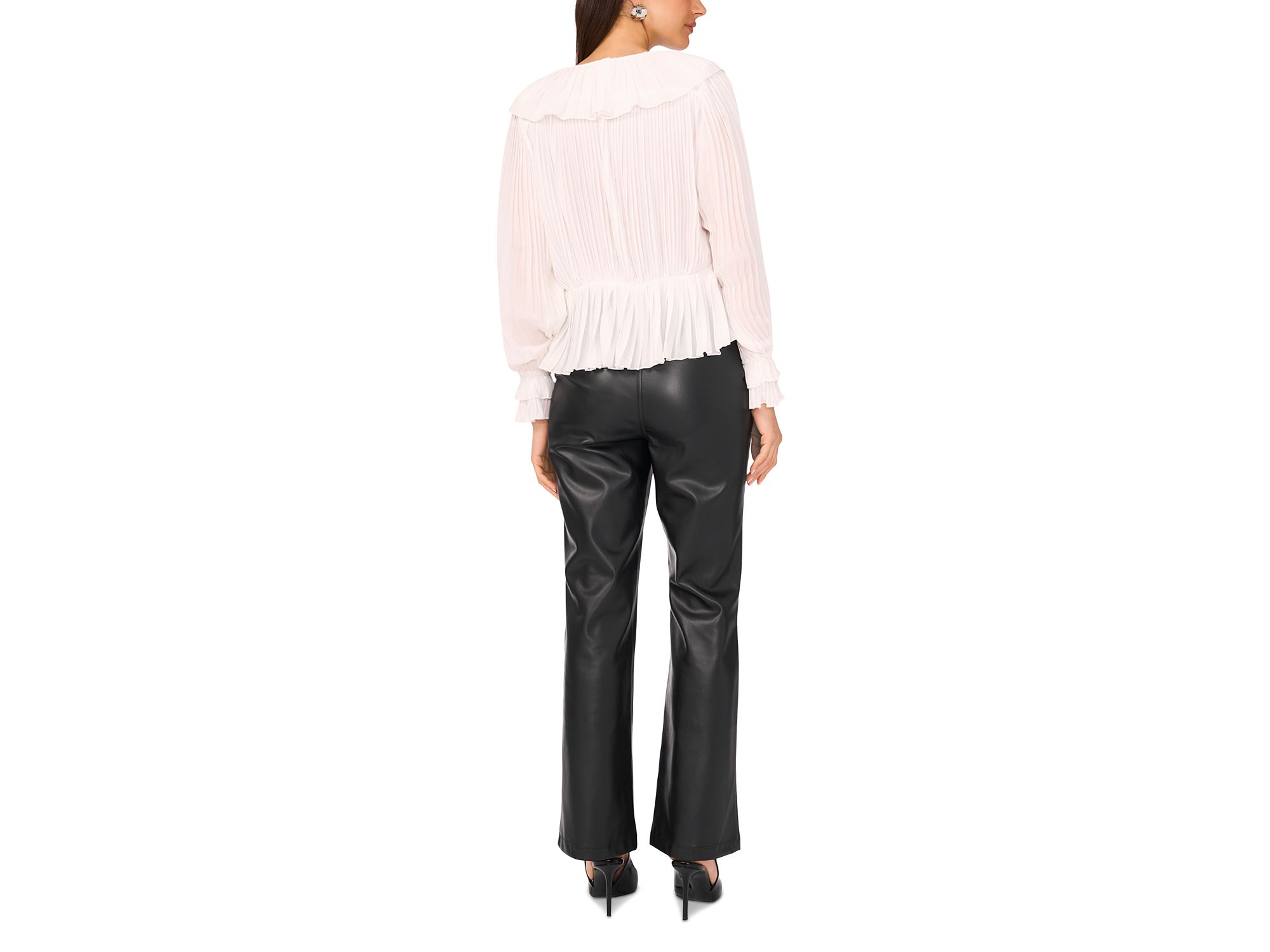 Ruffled Peplum Hem Top — Image 4
