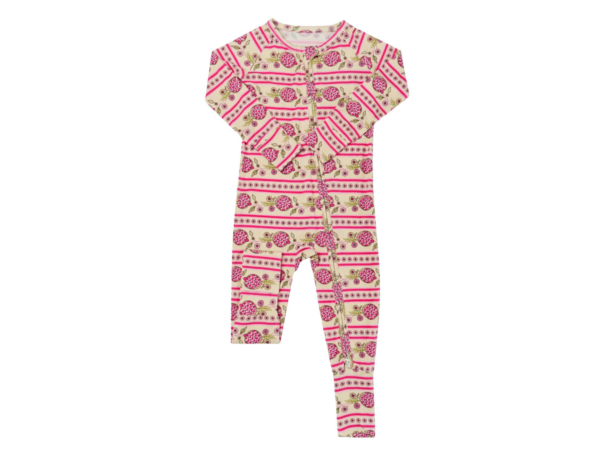 Girls' Pomegranate Soiree Bamboo Sleeper - Baby — Image 4