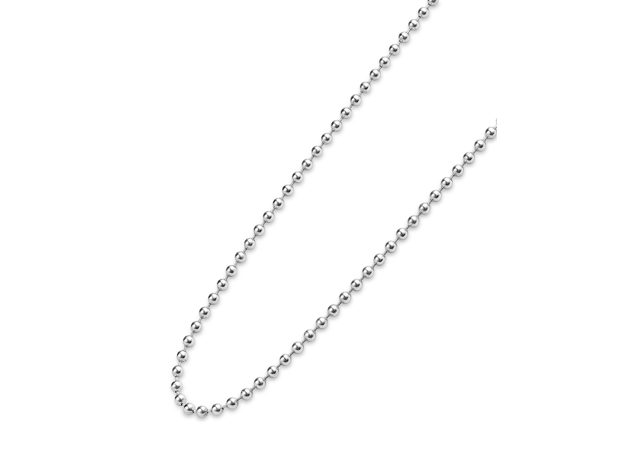 18K Yellow Gold & Sterling Silver Signature Caviar Toggle Necklace, 18" — Image 4