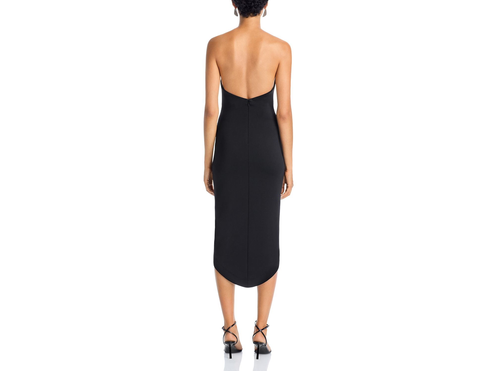 Aurelius Strapless Midi Dress — Image 4