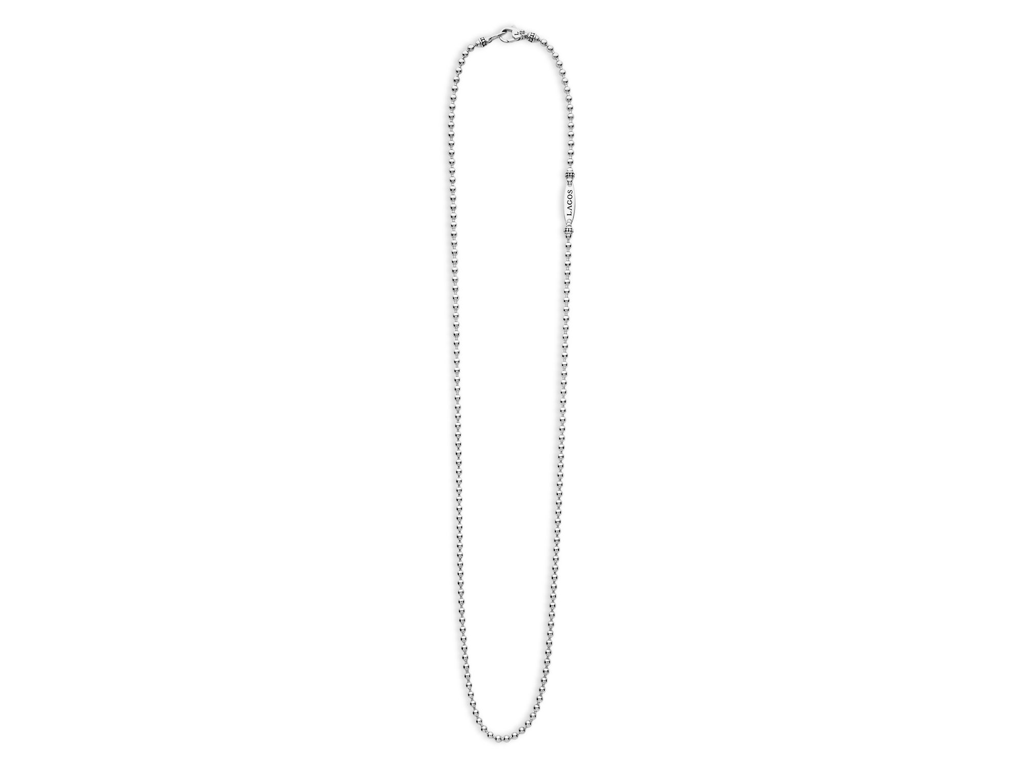 Men's Sterling Anthem Ball Chain Pendant Necklace Collection - Exclusive — Image 4