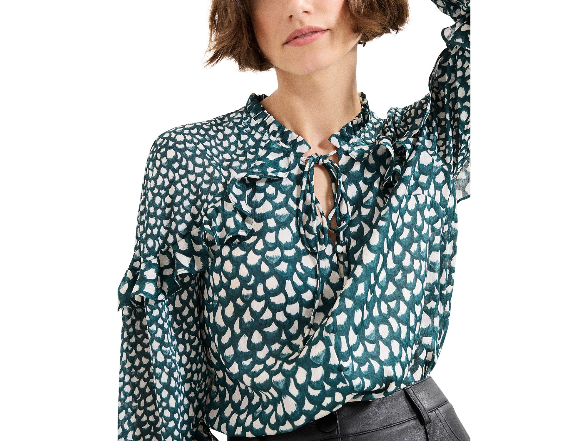 Manon Frill Detail Blouse — Image 3