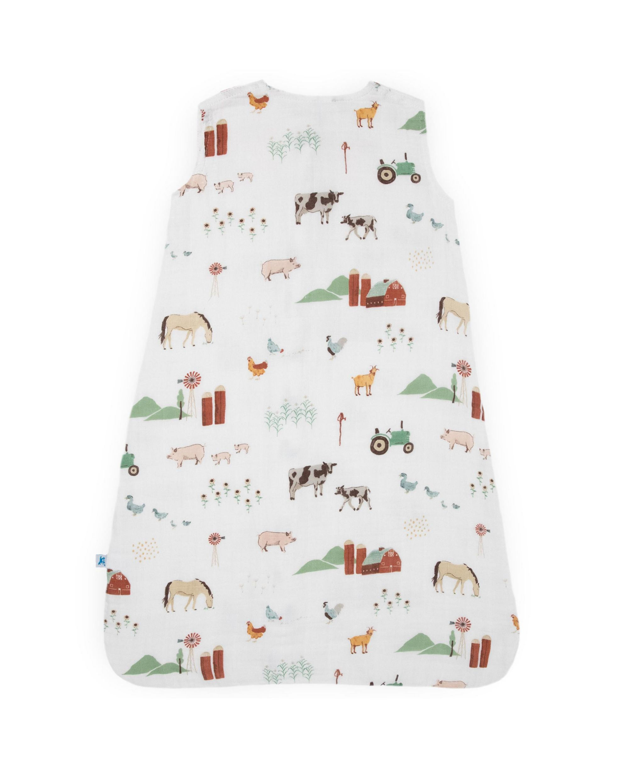 Unisex Cotton Muslin Sleep Bag - Baby — Image 4